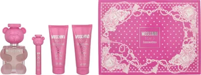 Produktbild von Edt Spray 100ml/Shower Gel 100ml/Body Lotion 100ml/Edt Spray 10ml Moschino Toy 2 Bubble Gum Set