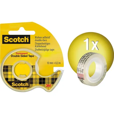 Immagine prodotto di Scotch, nastro biadesivo, TRASPARENTE