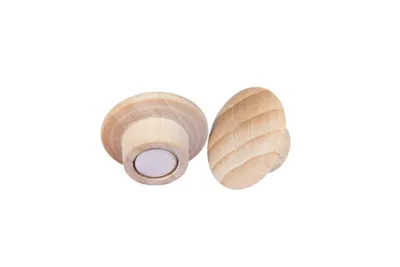 Produktbild von Legamaster WOODEN Magnet 25mm 5St, Holz,100%, 25 mm, 25 mm, 15,5 mm, 49,8 g