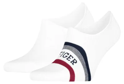 Produktbild von Tommy Hilfiger - Knöchelsocken für Herren (2er-Pack) NA1368 (43 EU - 45 EU) (Weiß)
