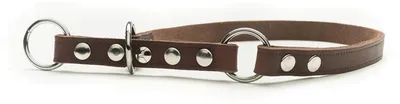Produktbild von Das Lederband Würger mit Stop Weinheim mocca, Länge: 45 cm / Breite: 16 mm