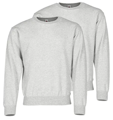 Produktbild von Classic Set-In Sweat ,Farbe: graumeliert ,Größe: XL