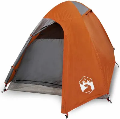 Produktbild von vidaXL Kuppel-Campingzelt 2 Personen Orange Wasserdicht