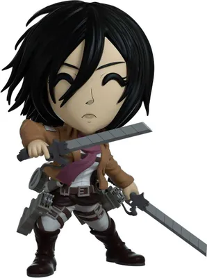 Produktbild von Youtooz Attack on Titan Vinyl Figur Mikasa 11cm