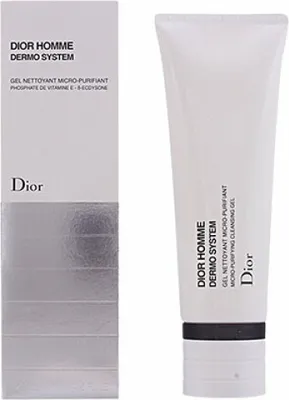 Produktbild von Dior Homme Dermo System, Reinigungsgel, Männer, Reinigend, Klärend, Glättend, Tube, AQUA (WATER) ● SODIUM LAURETH SULFATE ● COCAMIDOPROPYL BETAINE ● ACRYLATES COPOLYMER ●..., β-ecdysone Vitamin E Phosphate
