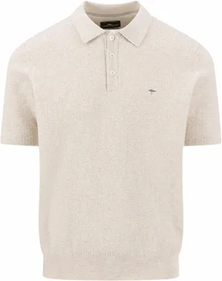 Produktbild von Knitted Polo, Structure 824 new offwhite Größe XL