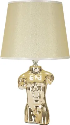 Zdjęcie produktu dla Stolná lampa o Ferretti Glam man E27 25x42,5 cm zlatá