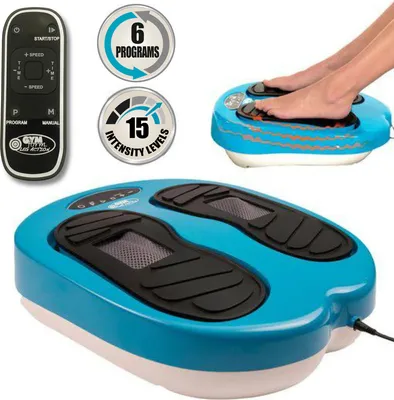 Produktbild von Gymform® Leg Action Foot Massager Vibration + Shiatsu Massage Masážny prístroj na nohy Masáž nôh vrátane masážneho plánu