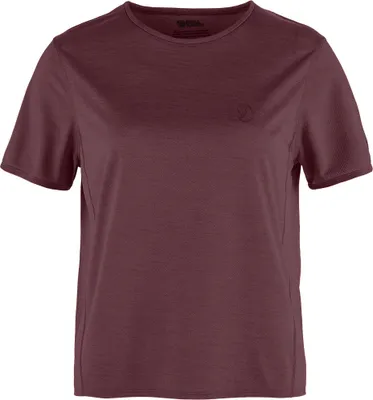 Productafbeelding van Fjällräven Abisko Lite T-shirt met korte mouwen, paars, damesmaat S, paars