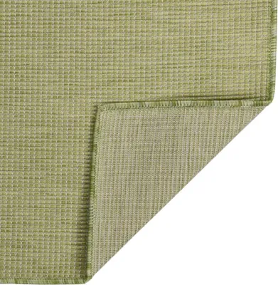 Produktbild von vidaXL Outdoor-Teppich Flachgewebe 120x170 cm Grün