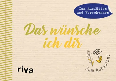 Produktbild von Das wünsche ich dir - Zum Ruhestand
