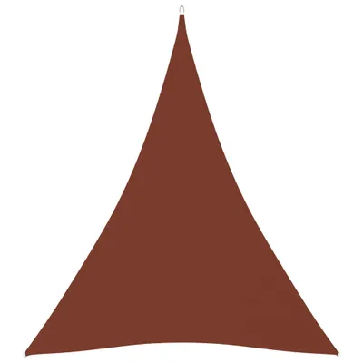 Produktbild von Sonnensegel Oxford-Gewebe Dreieckig 3x4x4 m Terrakottarot , Markisen Design 2024