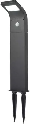 Produktbild von Sygonix SY-4677494 LED-Außenstandleuchte mit Bewegungsmelder LED 1.2 W Schwarz