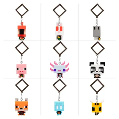 Productafbeelding van Minecraft sleutelhanger, geurserie 4