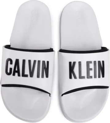 Produktbild von Slipper Mann Herren Swimwear CK CALVIN KLEIN Artikel KM0KM00495 SLIDE, EUR 47/48 - UK 12/13 - USA 13/14 - CM 30.5/31.5, Gomma 100%