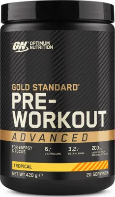 Produktbild von Optimum Nutrition | Gold Standard Pre-Workout Advanced | Platinum Pre Tropical punch