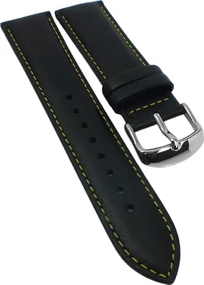 Produktbild von Casio Edifice Uhrenarmband 22mm schwarz Leder > EFR-570BL-1AV EFR-570