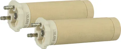 Produktbild von vhbw 2x Heizelement kompatibel mit Leister Triac S, Triac S Eco Heißluftschweißpistole - 1550 W, Keramik Heizkern, 3,1 x 3,1 cm
