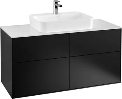 Produktbild von Villeroy & Boch V&B Waschtischunterschrank FINION 1200x603x501 Abdpl wh/bl ma
