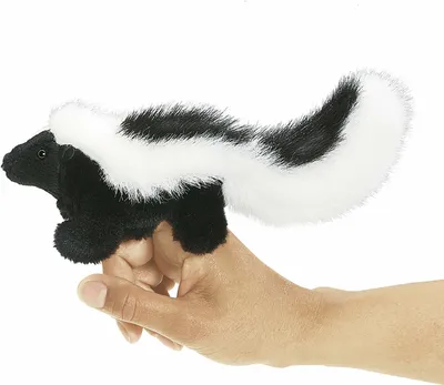 Produktbild von Folkmanis Skunk, Fingerpuppe, Tier, 1 Stück(e)