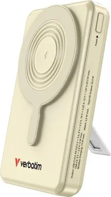 Zdjęcie produktu dla Verbatim 32274, 10000 mAh, Litowo-polimerowy (LiPo), Power Delivery 3.0, Quick Charge 3.0, Bezprzewodowe ładowanie, 3,85 V, 52 W