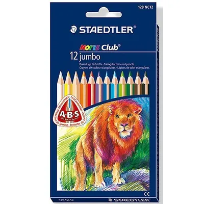 Produktbild von STAEDTLER triplus jumbo Farbstift 12 Farben