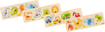 Produktbild von Steckpuzzle Set 16 Motive von goki