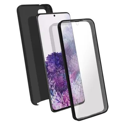 Immagine prodotto di Custodia protettiva a 360° (anteriore e posteriore) per Samsung Galaxy S20 Plus, colore nero