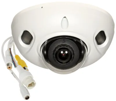 Imagen del producto de Cámara de red Dahua DH-IPC-HDBW3541F-AS-S2, tipo domo, con lente fija, resolución 5MP, tecnología WizSense e iluminación infrarroja