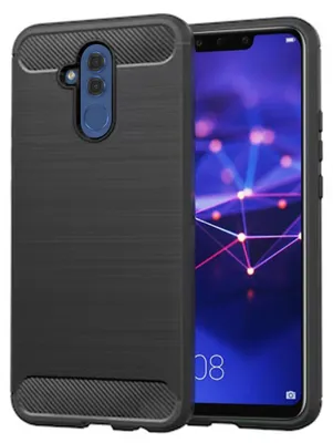 Obrázok produktu pre Techsuit Carbon Silicone puzdro pre Huawei Mate 20 lite – čierne