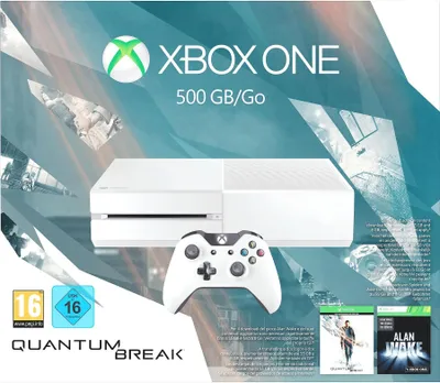 Produktbild von Microsoft Xbox One 500GB Special Edition Quantum Break Bundle, Xbox One, 8192 MB, DDR3, AMD Radeon, Festplatte, 500 GB