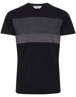 Produktbild von SOLID SDSascha Herren T-Shirt Kurzarm Shirt mit Streifen und Rundhalsausschnitt
