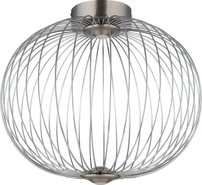 Produktbild von Globo Lighting Deckenleuchte Metall Nickel matt, LED