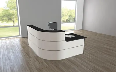 Zdjęcie produktu dla Design Recepcja Recepcja Cento 1,9 m Biały Antracyt