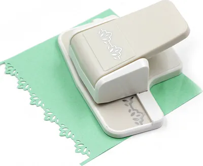 Obrázok produktu pre Edger Border Craft Punch Diamond Flowers Puncher flourish Squares for Gift Tags DIY Projects Paper Crafts Card Making Scrapbooking