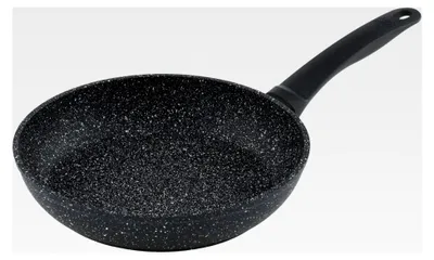 Produktbild von Induktionsgeeignete Bratpfanne aus Aluminium, 28 cm, schwarz