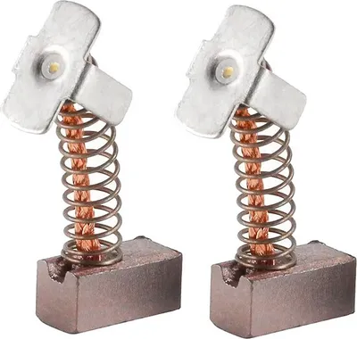 Produktbild von 2x Trade-Shop Bronze Motorkohlen / Kohlebürsten 5,5x6x12mm kompatibel mit Bosch GDR 18 V-LI, GDR 14,4 V-LI, GDS 18 V-LI ersetzt 2 609 199 169