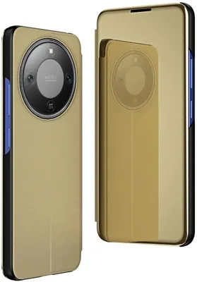 Obrázek produktu pro Pouzdro pro HONOR Magic8 Lite - Knížkové Phonesta Smart View Mirror - Zlaté