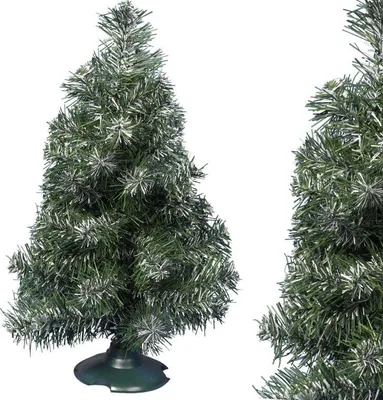 Image de Arbre de Noël artificiel IZA, vert, 45 cm, fabriqué en Pologne - GOLIAT