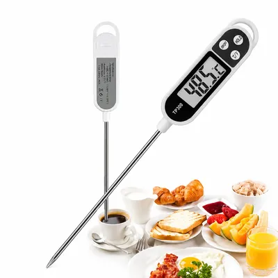 Produktbild von F74 Digital Lebensmittel Stift Thermometer Küche BBQ Fleisch Kochen Temperatur