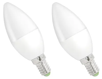 Produktbild von Spectrum E14 LED Kerzenlampe 4W 340lm 4000K Neutralweiß 230V 2 Stück
