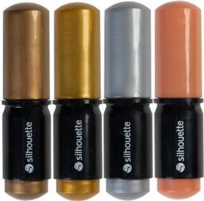 Produktbild von Silhouette Sketch Pens Metallic, 4 Stifte