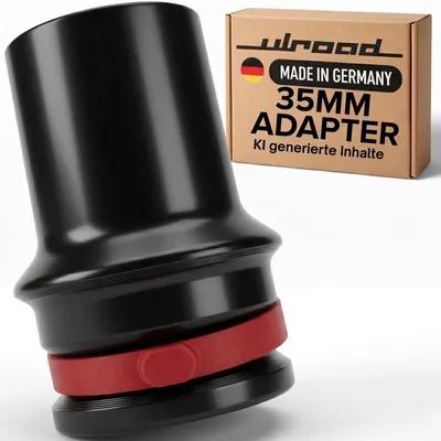 Produktbild von Adapter passend für Bosch Click and Clean Verbinder 35mm DN35 passend für Kärcher Parkside Miele Siemens etc.