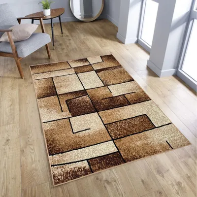 Produktbild von Kusový koberec 160x220 cm LUKEN obdélníkový - béžový
