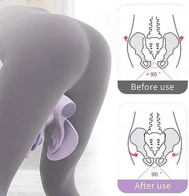 Produktbild von Beckenbodetrainer und Beintrainer für Frauen - Trainingsgerät für die Gesäß- und Beinmuskulatur