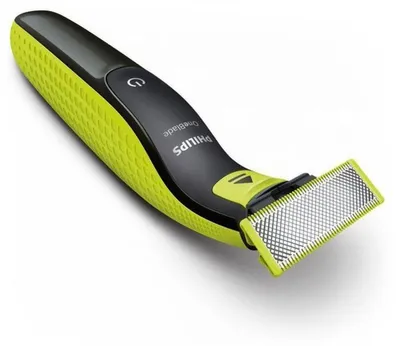 Produktbild von Philips Norelco OneBlade QP2724/10, Folienschaber, Grau, Limette, Batterie / USB, Integrierte Batterie, 45 min, 8 h