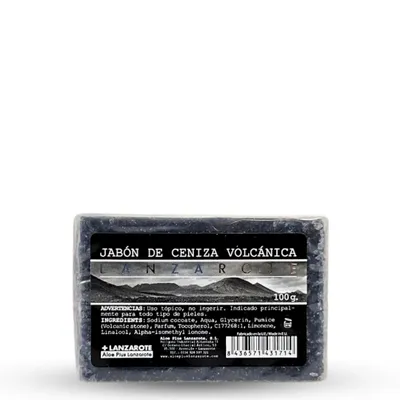 Image de Savon Volcánica Aloe Plus Lanzarote 100 g  Savon naturel à la poudre volcanique des îles Canaries.