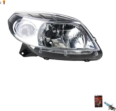 Immagine prodotto di Fari + lampadine Osram Night Breaker Laser compatibili con Dacia Sandero dal 06/2008 al 2012, lato destro, codici: 8200733877, 8200526417.
Johns