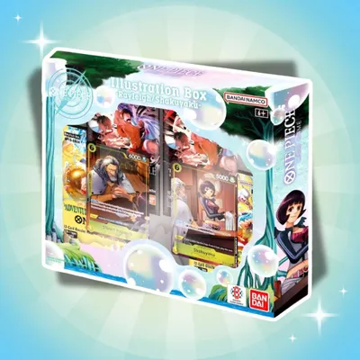 Produktbild von One Piece Card Game Illustration Box IB-07 Englisch – 4 Booster + 2 exklusive Promo Karten