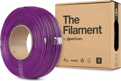 Produktbild von Das Filament ReFill PETG 1.75mm Plasma Lila 1kg